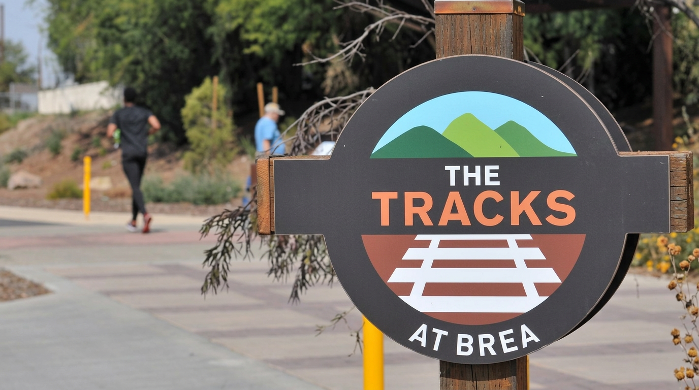 The Tracks at Brea trail
